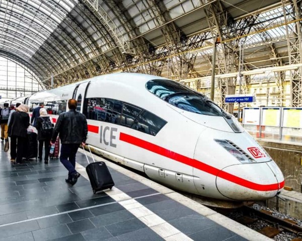 ABOUT HALF OF DEUTSCHE BAHN LONG-DISTANCE TRAINS ARE DELAYED